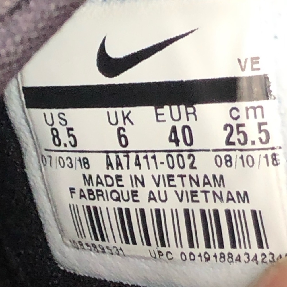 Nike Renew Rival Running Sneakers Shoes AA7411-002 Women’s size 8.5 - Picture 13 of 13